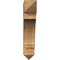 Ekena Millwork Imperial Arts & Crafts Smooth Bracket, Western Red Cedar, 5 1/2"W x 28"D x 28"H BKT06X28X28IMP03SWR - alternate 4